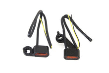 Load image into Gallery viewer, Black LED Turn Signal Set