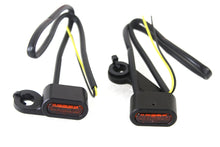 Load image into Gallery viewer, Black LED Turn Signal Set
