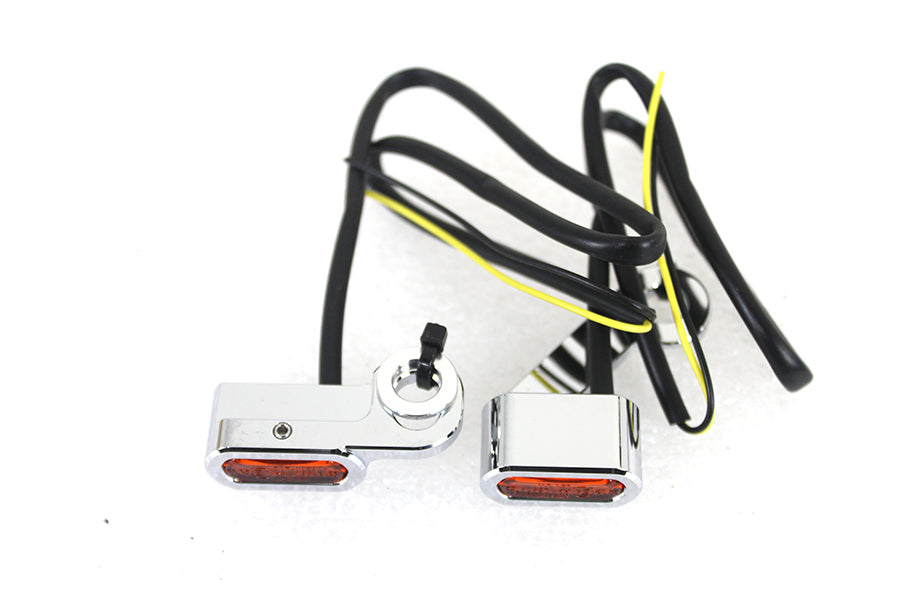 Chrome LED Turn Signal Set