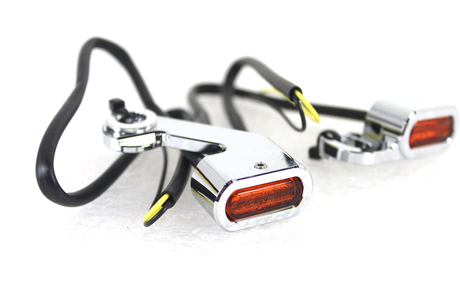 Chrome LED Turn Signal Set