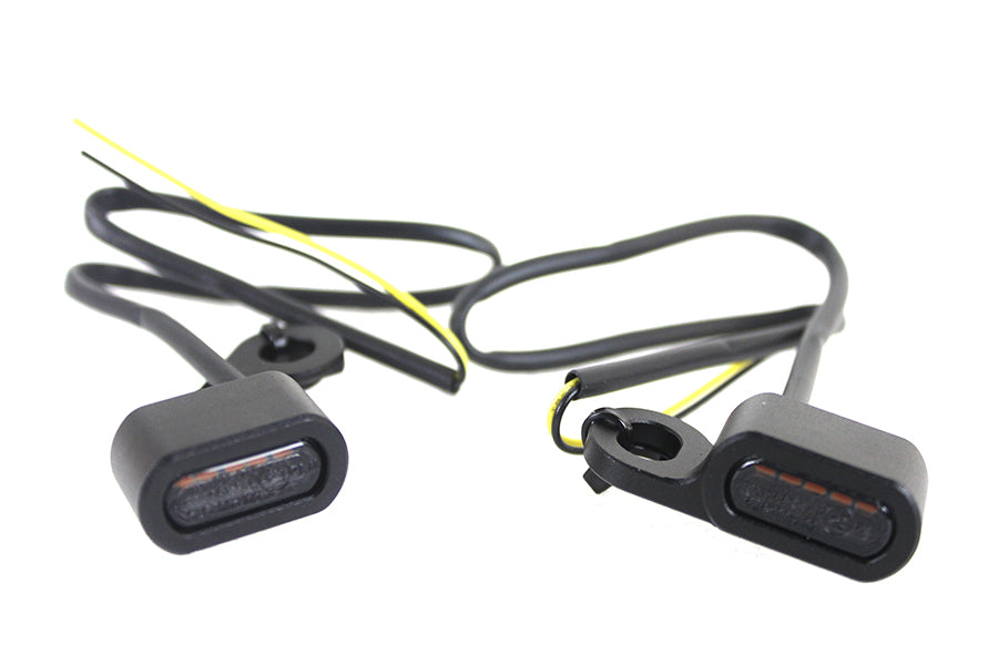 Black LED Turn Signal Set