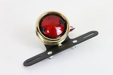 Load image into Gallery viewer, LED Round Tail Lamp Assembly Brass