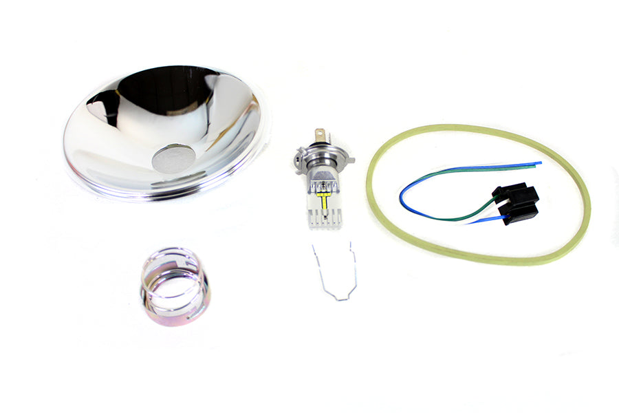 Spring Fork LED 6 Volt Headlamp Insert