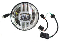 Load image into Gallery viewer, Cyron 7 inch Beast 2 Integrated Headlamp Chrome