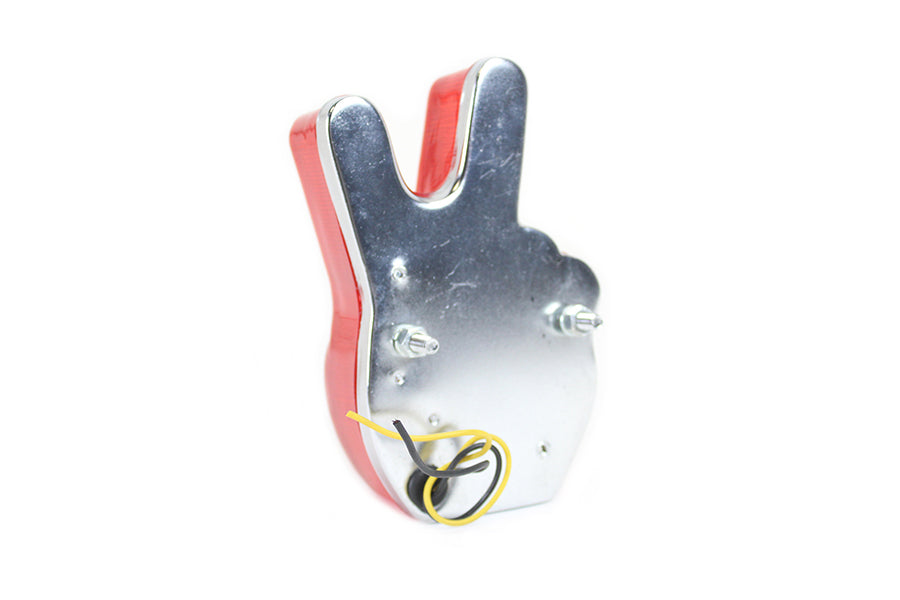 Peace Sign Tail Lamp LED