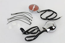 Load image into Gallery viewer, Amber LED Flat Lens Turn Signal Set