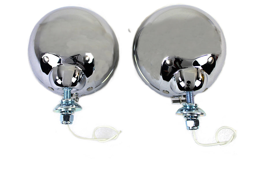 4-1/2 inch Fluted Spotlamp Set with 12 Volt Bulb