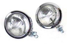 Load image into Gallery viewer, 4-1/2 inch Fluted Spotlamp Set with 12 Volt Bulb