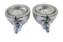 Load image into Gallery viewer, 4-1/2 inch Fluted Spotlamp Set with 12 Volt Bulb