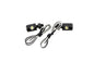 Black Hagler License Plate Bolt Set with LED