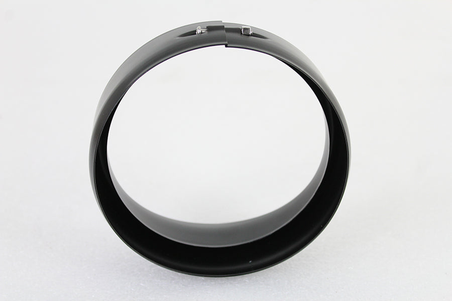 5-3/4 inch Visor Style Headlamp Trim Ring Black