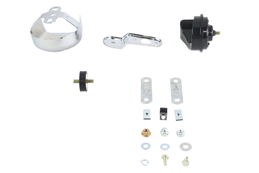Softail Horn Kit with Chrome Cover