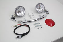 Load image into Gallery viewer, Chrome Spring Fork Spotlamp Kit