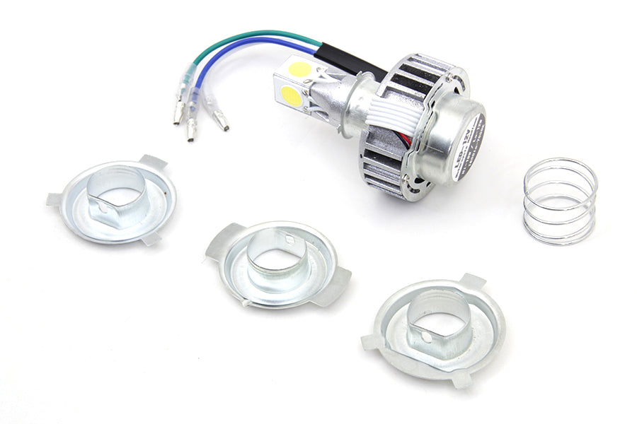 White LED H4 Replacement Bulb Kit