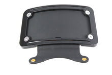 Load image into Gallery viewer, Curved License Plate Frame Black