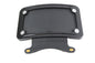 Curved License Plate Frame Black