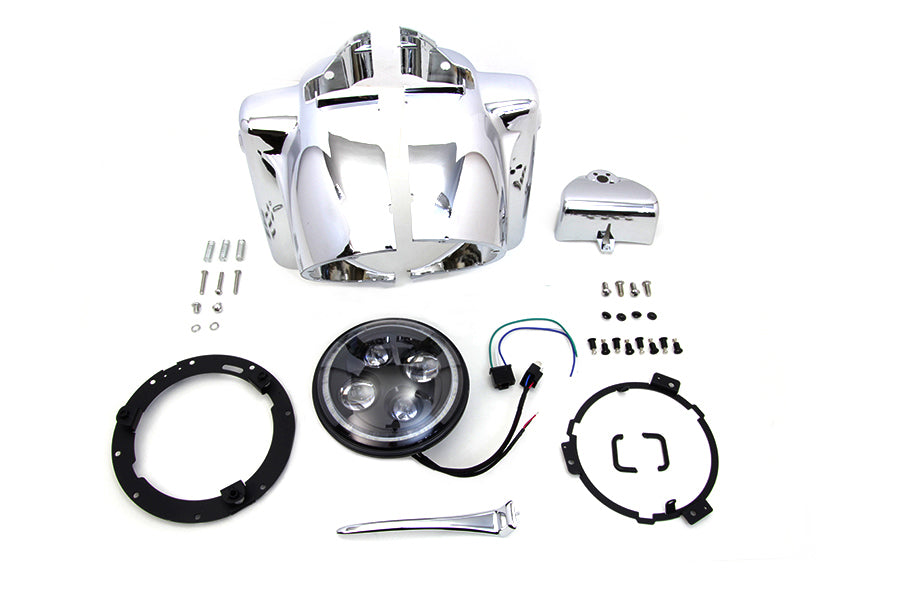 Headlamp Cowl Assembly Chrome