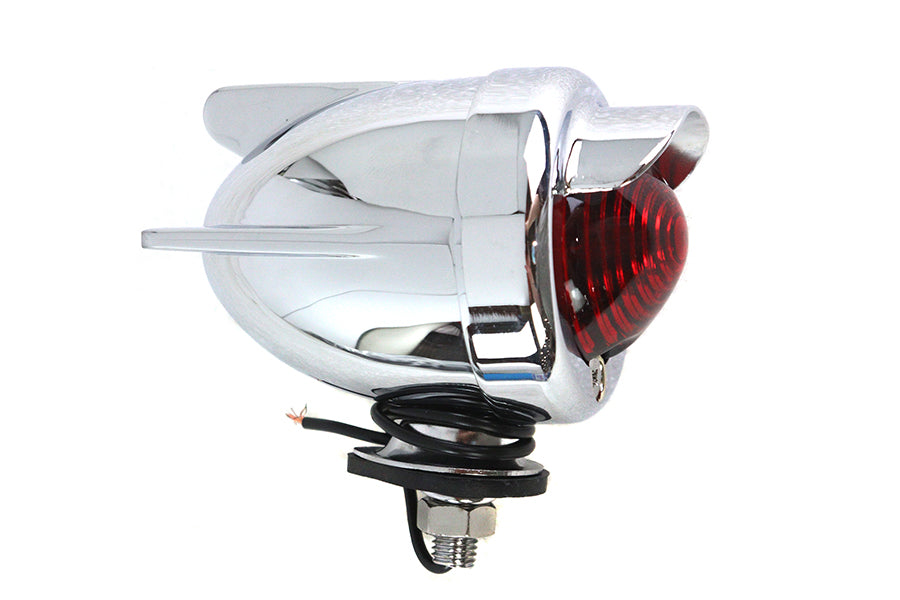 Bomber Marker Lamp Red 3 Fin Design