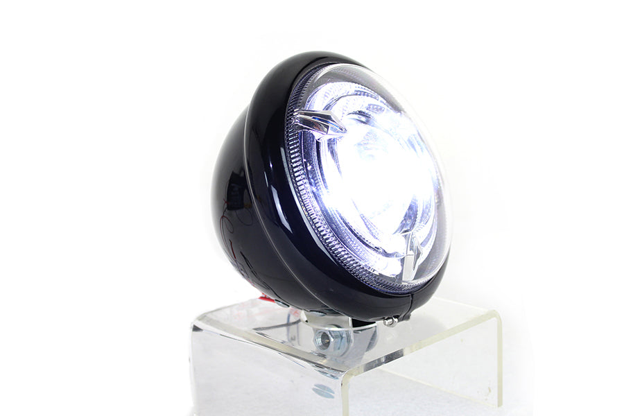 5-3/4 inch Bates Style LED Headlamp Black