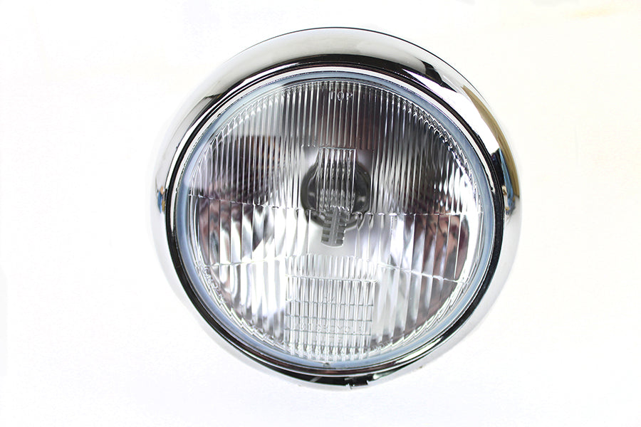 7 inch 6 Volt LED Headlamp Black