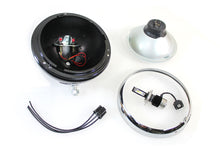 Load image into Gallery viewer, 7 inch 12 Volt LED Headlamp Black