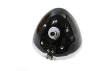 Load image into Gallery viewer, 6-1/2 inch Spring Fork H-4/LED Headlamp Unit Black