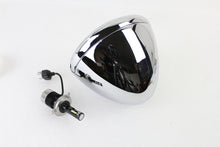 Load image into Gallery viewer, 6-1/2 inch Spring Fork H-4/LED Headlamp Unit Chrome