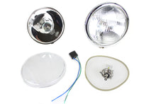 Load image into Gallery viewer, 6-1/2 inch Spring Fork 6 Volt LED Headlamp Chrome