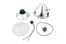 Load image into Gallery viewer, 6-1/2 inch Spring Fork 6 Volt LED Headlamp Chrome