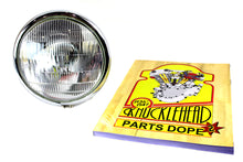 Load image into Gallery viewer, 6 Volt LED Spring Fork Headlamp Black