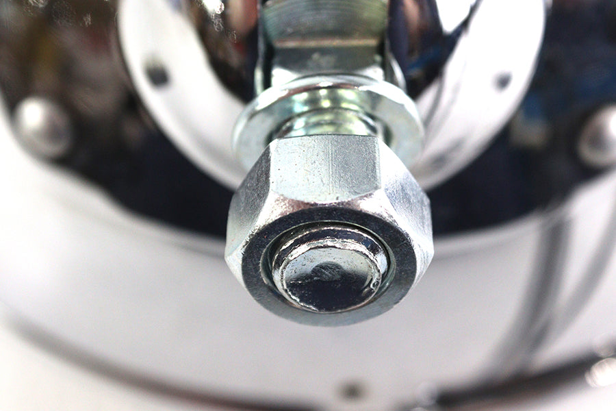 7 inch Cycle Beam 6 Volt Assembly Chrome