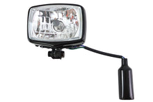 Load image into Gallery viewer, 12 Volt Chopper Rectangular Headlamp Black