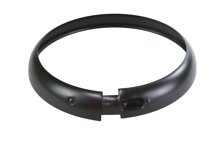 7 inch Headlamp Black Outer Rim