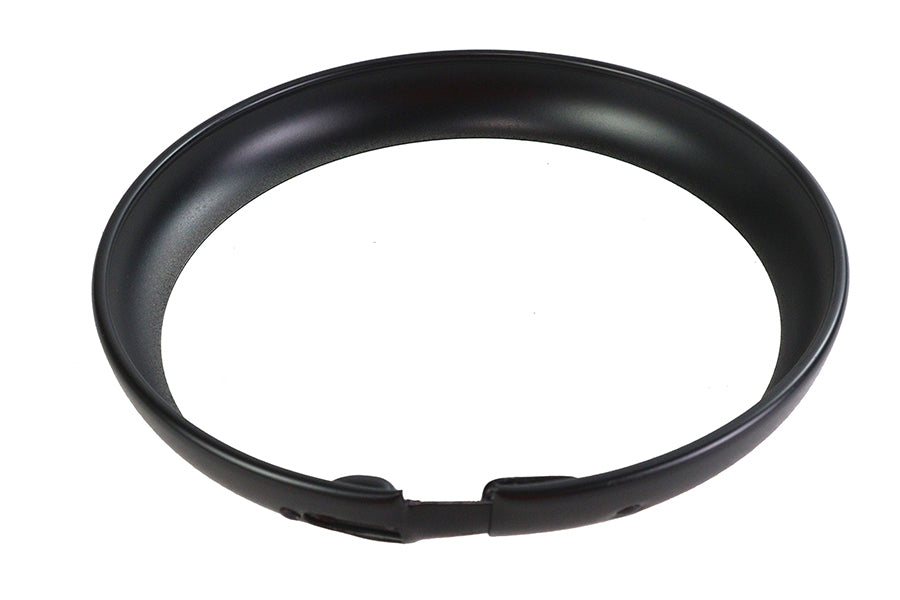 7 inch Headlamp Black Outer Rim