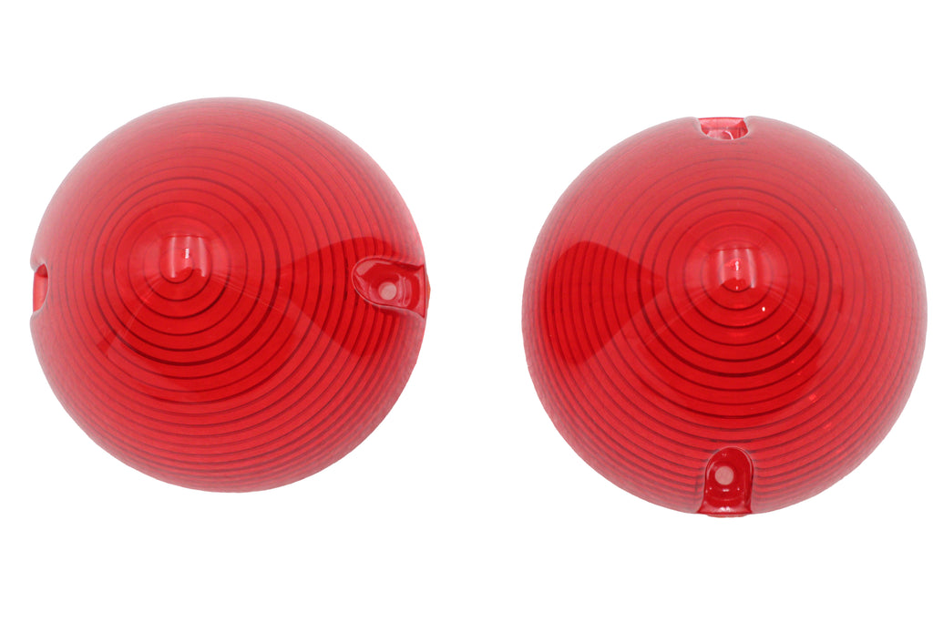 Bullistic Turn Signal Lenses Red