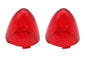 Bullistic Turn Signal Lenses Red