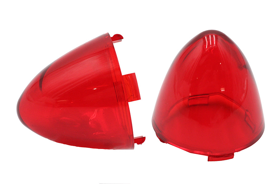 Bullistic Turn Signal Lenses Red