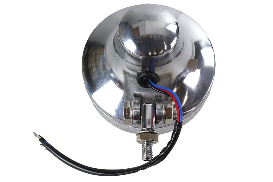 4 inch Retro Headlamp Polished