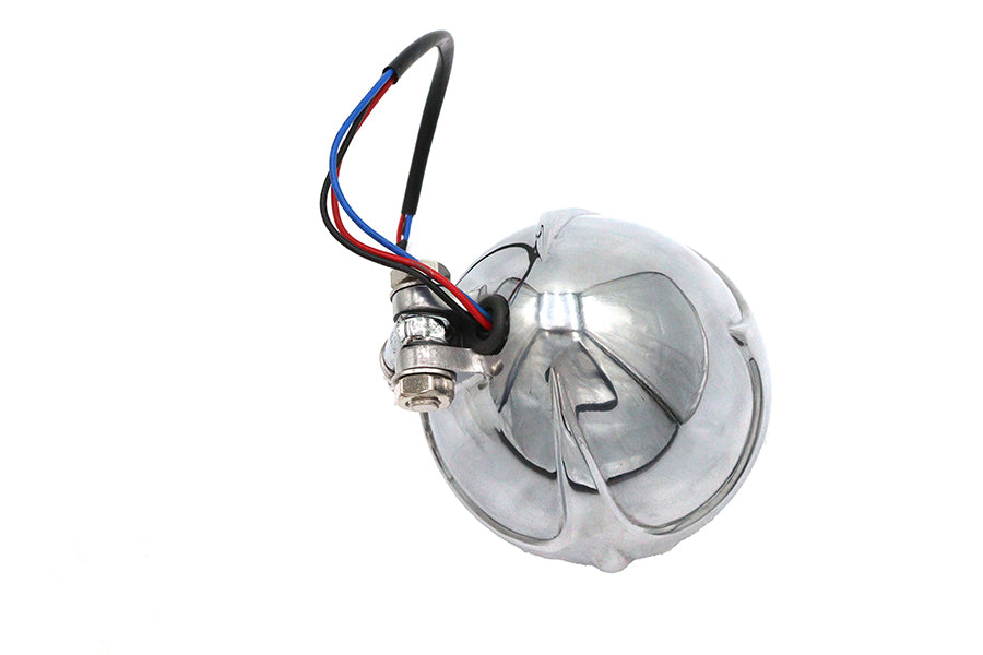 4-1/2 inch Pirate Headlamp Polished Aluminum
