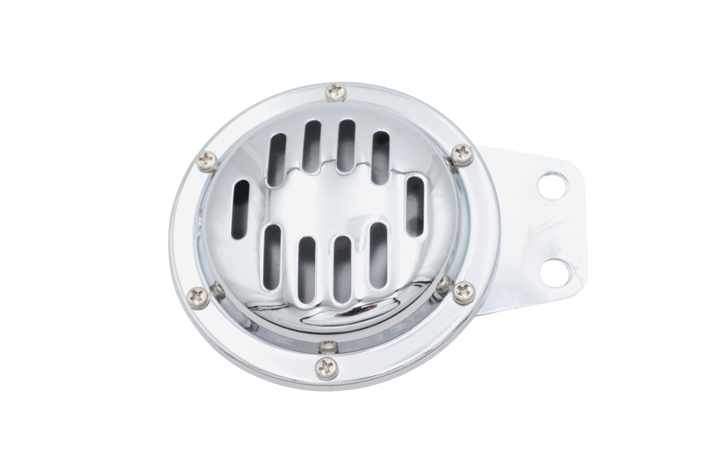 Universal Single Horn Chrome 6 Volt