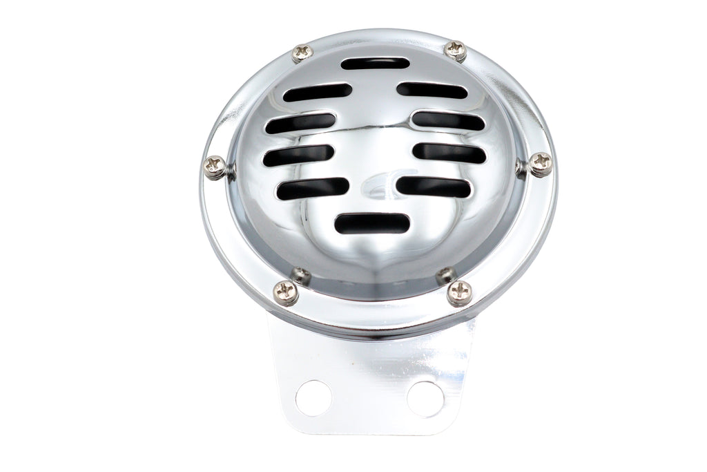 Universal Single Horn Chrome 12 Volt