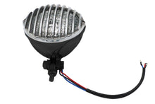 Load image into Gallery viewer, 4-1/2 inch Pirate Headlamp Black with Aluminum Grill
