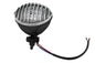 4-1/2 inch Pirate Headlamp Black with Aluminum Grill
