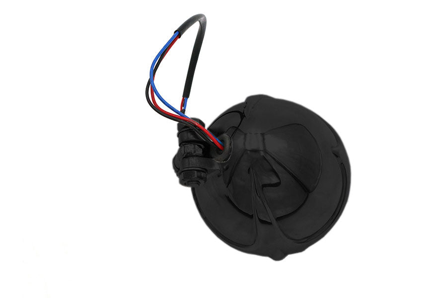 4-1/2 inch Pirate Headlamp Black with Aluminum Grill