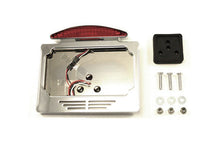 Load image into Gallery viewer, Chrome Billet Fender Mount LED Tail Lamp Slice Type