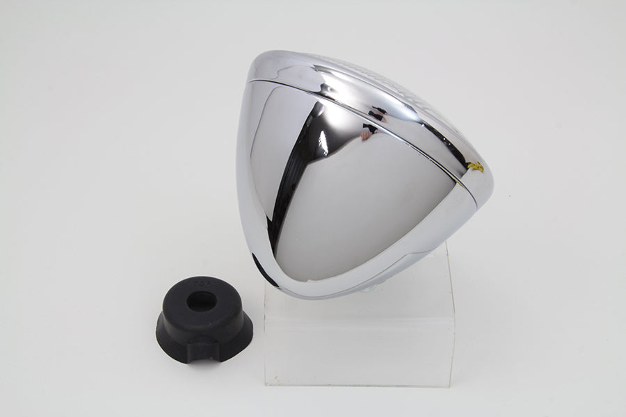6-1/2 inch Spring Fork Headlamp Chrome