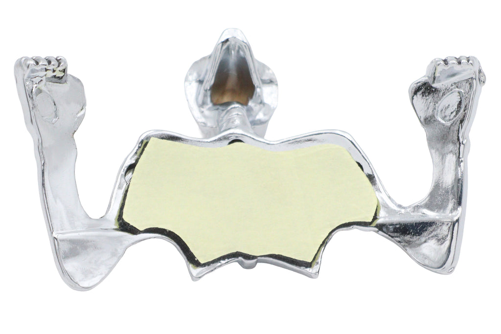 Skull Style Ornament Chrome