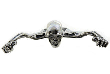 Load image into Gallery viewer, 7 inch Headlamp Visor Ornament Skull Type Chrome