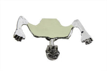 Load image into Gallery viewer, 7 inch Headlamp Visor Ornament Skull Type Chrome