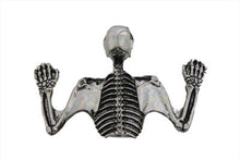 Load image into Gallery viewer, 7 inch Headlamp Visor Ornament Skull Type Chrome